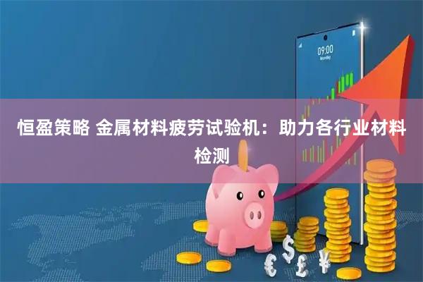 恒盈策略 金属材料疲劳试验机：助力各行业材料检测